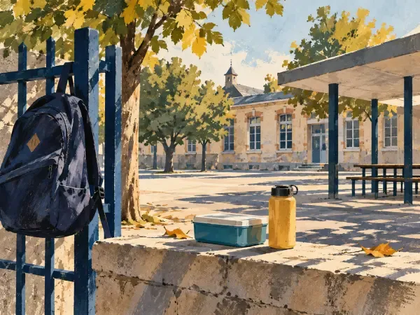 Illustration - école à Vincennes