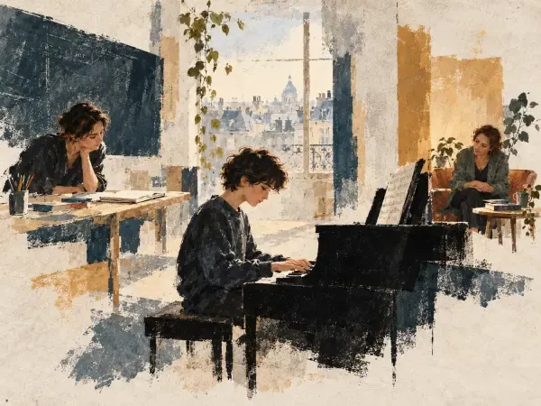 Illustration d’un conservatoire inclusif parisien