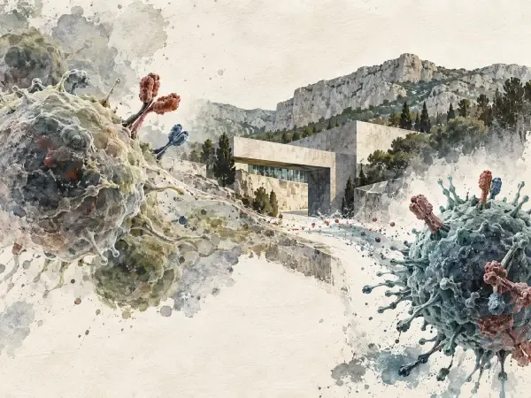 Illustration de recherche en immunothérapie