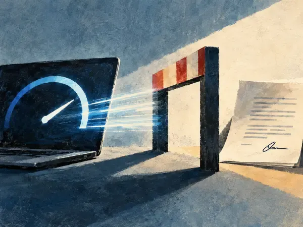 Illustration - Débit d’une box internet