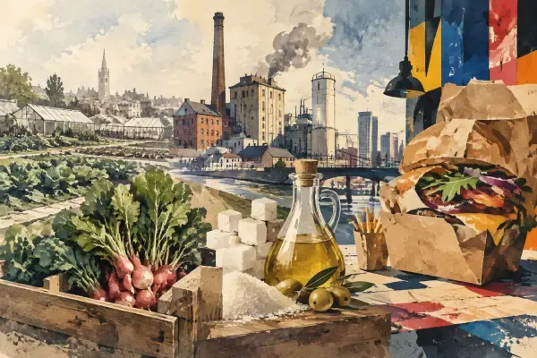 Illustration goût et Saint-Ouen