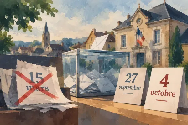 Illustration - urne municipale