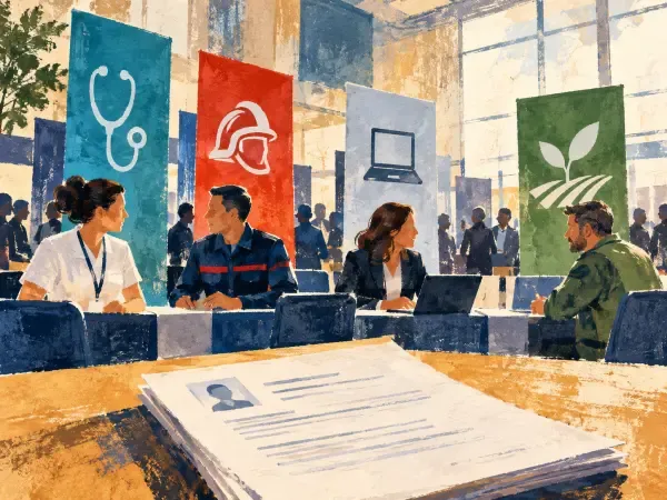 Illustration - forum emploi à Évreux