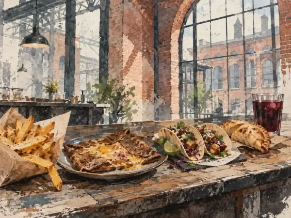 Illustration - Street food et cuisines lilloises