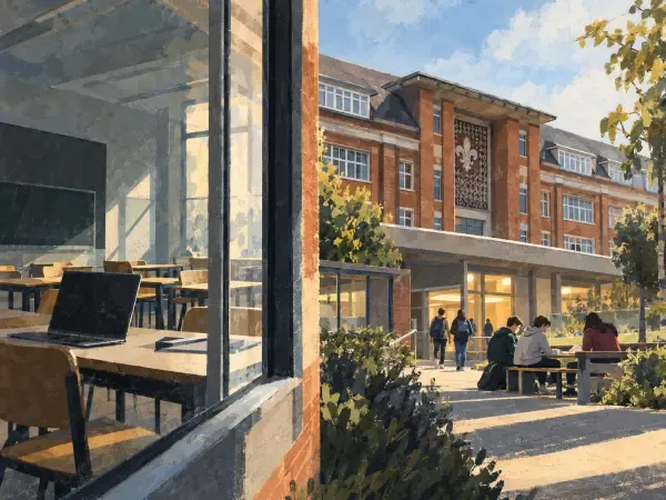 Illustration d’un lycée lillois perturbé