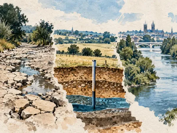 Illustration des ressources en eau du Calvados