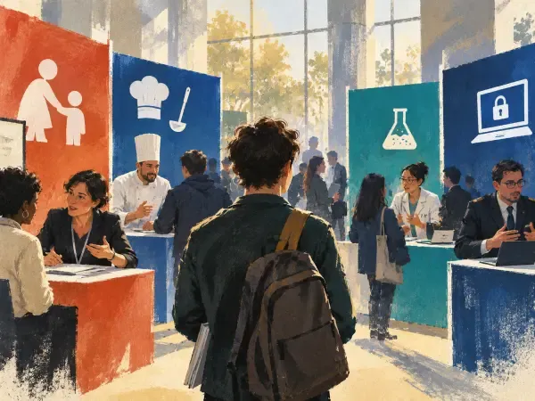 Illustration - Forum de l’emploi à Sèvres