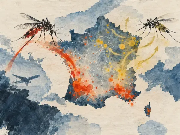 Illustration - moustiques et circulation virale