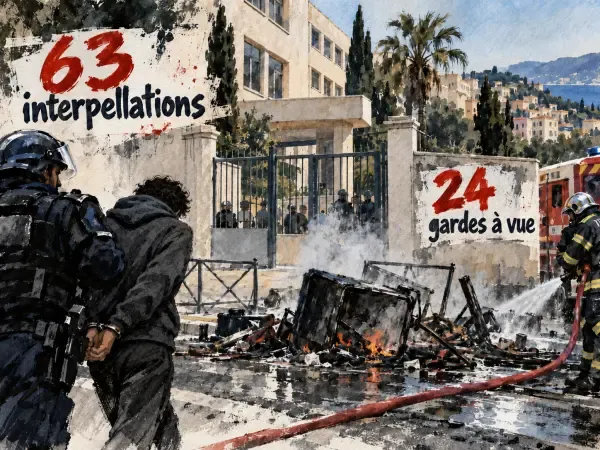 Illustration - Mobilisation lycéenne dans les Alpes-Maritimes