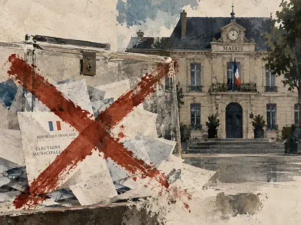 Illustration du scrutin annulé