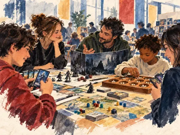 Illustration - festival de jeux à Cormeilles