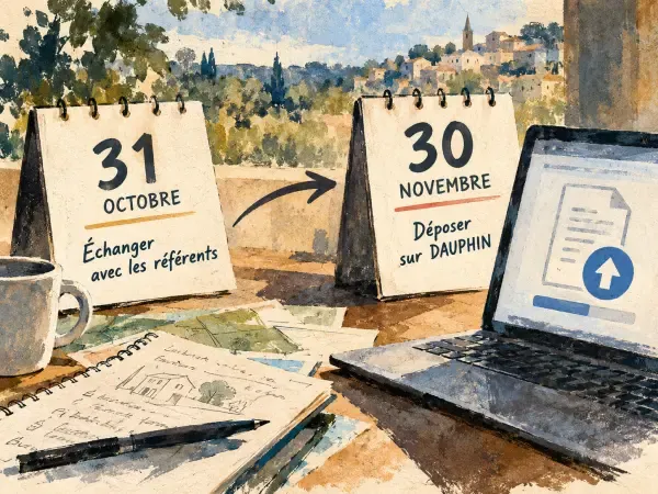 Illustration - Dossier et calendrier de candidature