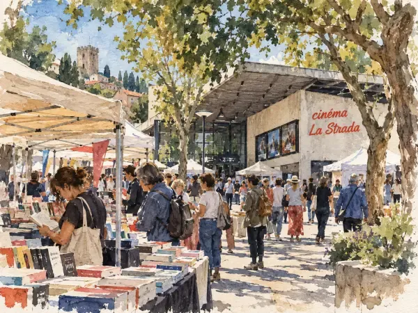 Illustration - Festival du Livre à Mouans-Sartoux