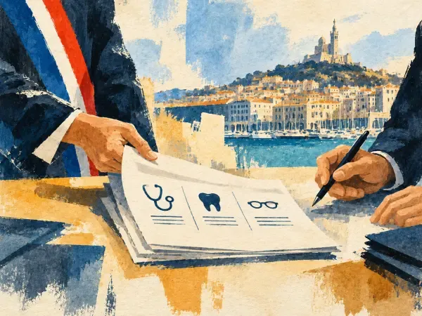 Illustration - mutuelle communale à Marseille