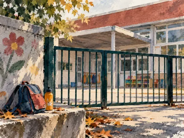Illustration - école Jean-Rostand fermée