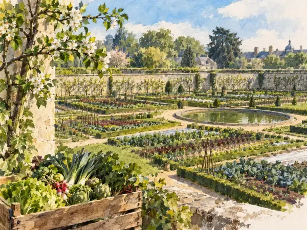 Illustration - Le Potager du Roi à Versailles