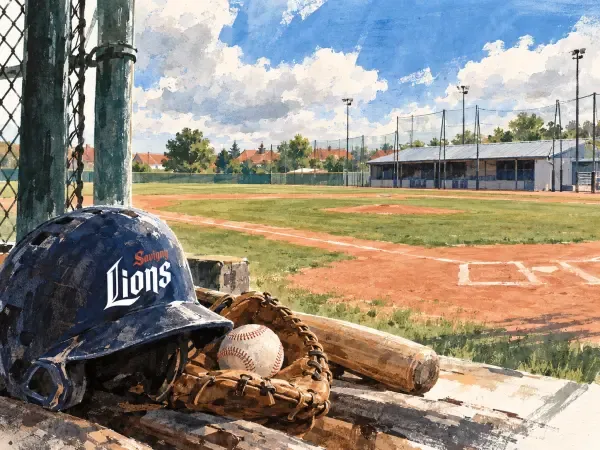 Illustration - Baseball à Savigny-sur-Orge