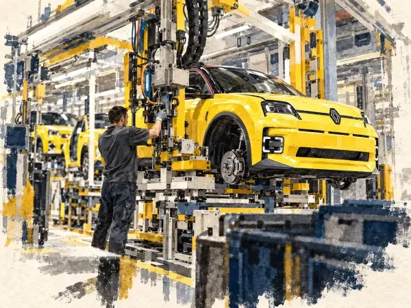 Chaîne automobile électrique en France