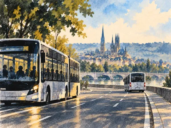 Illustration - Réseau Astuce perturbé à Rouen