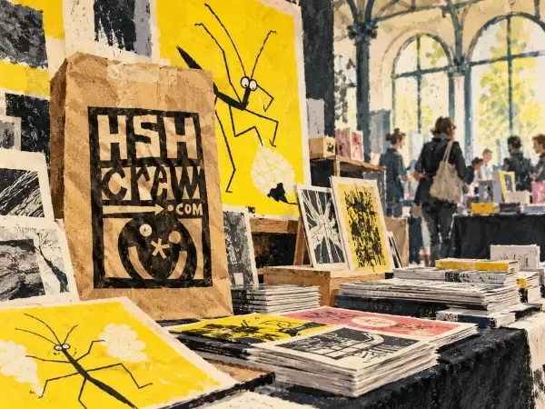 Fanzines et sérigraphies à Microphasme
