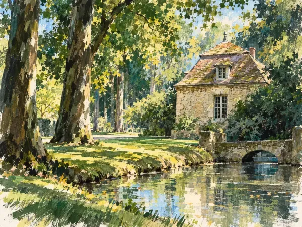 Illustration du Pavillon du Bois