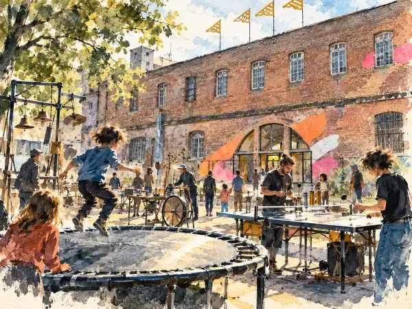 Illustration de la kermesse sonore