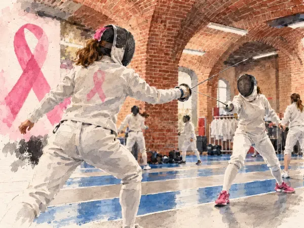 Illustration - Sabre et Ruban Rose à Lille