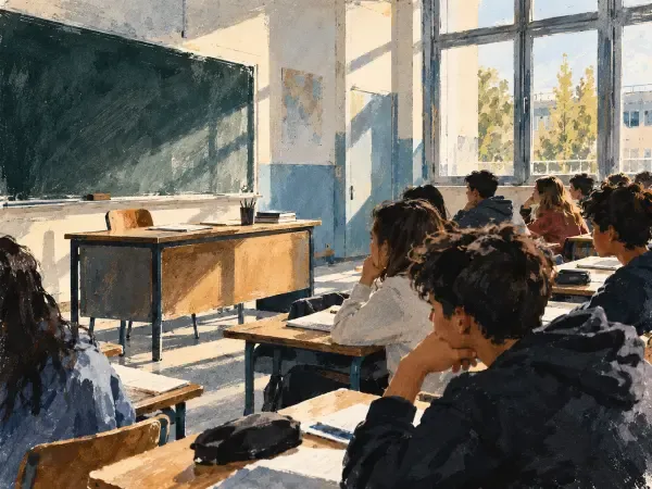 Illustration - mobilisation dans les lycées