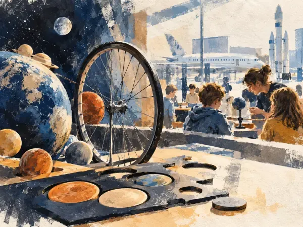 Illustration - science spatiale à Mérignac