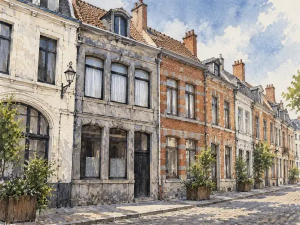 Illustration - centre ancien de Condé