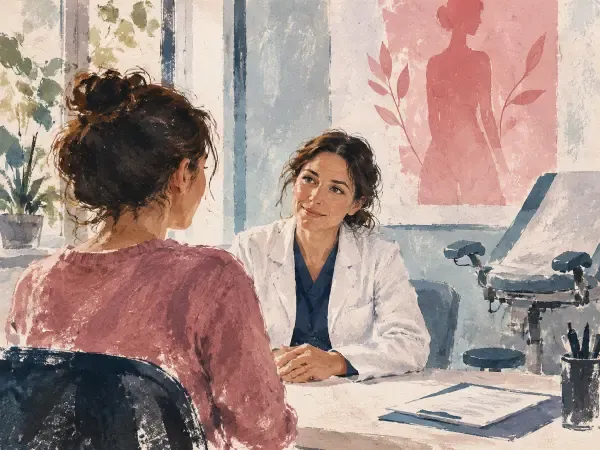 Illustration - consultation médicale