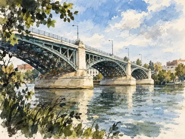 Illustration du pont d’Argenteuil