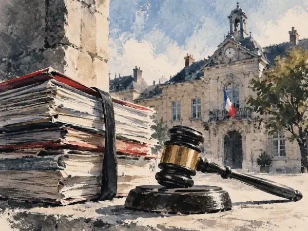 Illustration du tribunal du Raincy