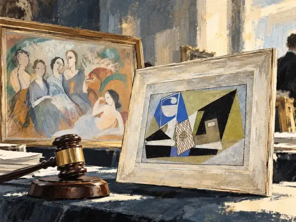 Illustration - Tableaux modernes en vente à Cannes