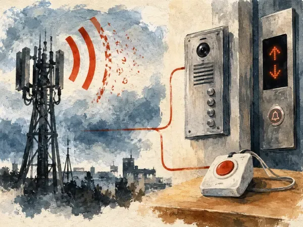 Illustration - réseau 2G et équipements connectés