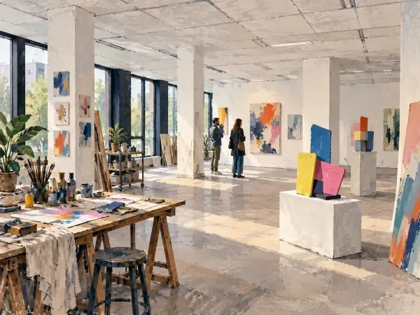 Illustration - portes d’ateliers d’artistes