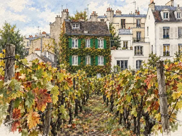 Illustration du Clos Montmartre