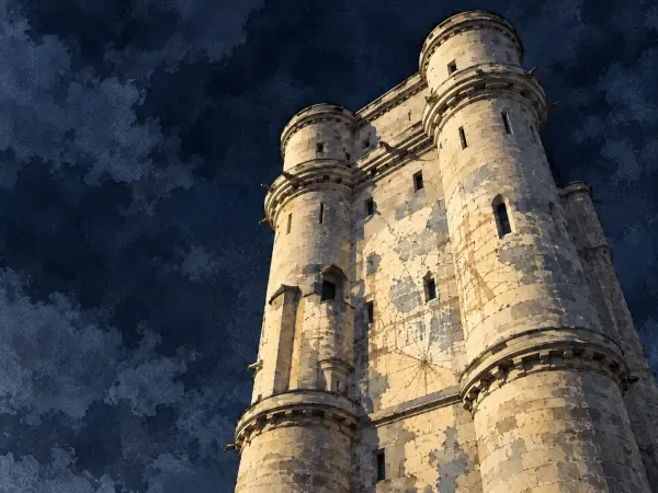 Illustration - Château de Vincennes illuminé