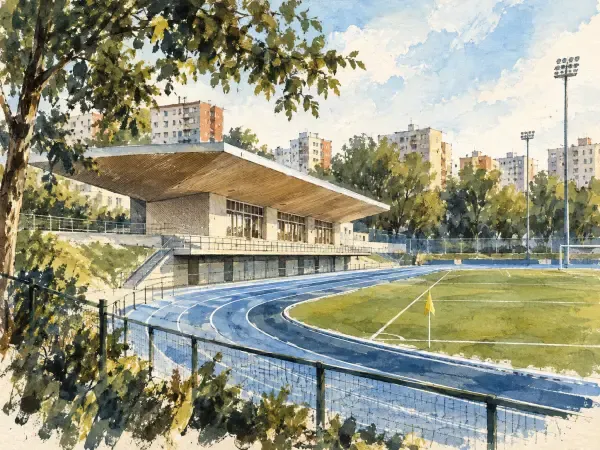 Illustration - Stade des Rigondes à Bagnolet