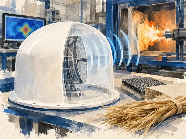 Illustration - Radôme et matériaux composites