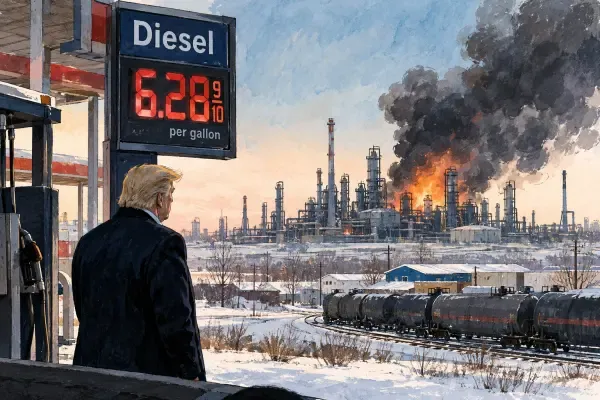 Illustration - Raffinerie et installations pétrolières