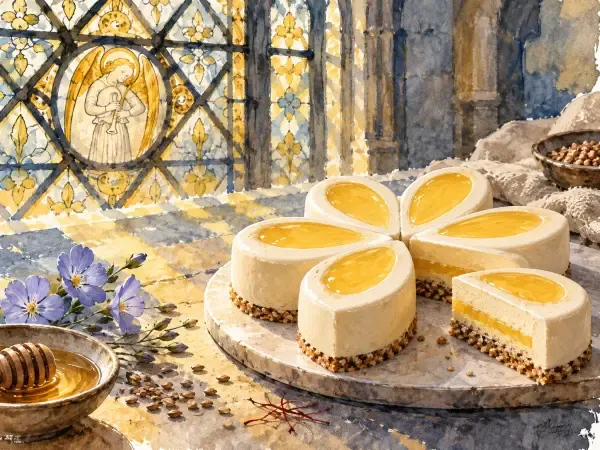 Illustration - Pétale d'Évreux et vitraux
