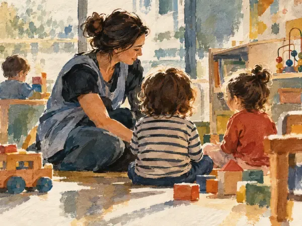Illustration - Crèche municipale de Rouen