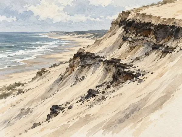Illustration de la dune du Pilat