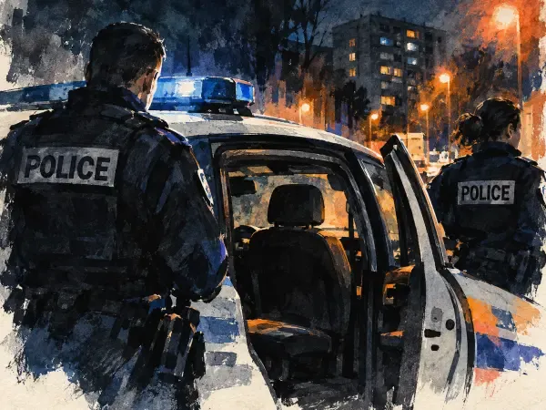 Illustration - Patrouille de nuit à Champigny