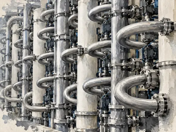 Illustration - Membranes de filtration d'eau