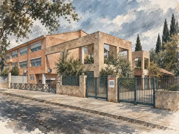 Illustration du collège Lakanal à Aubagne