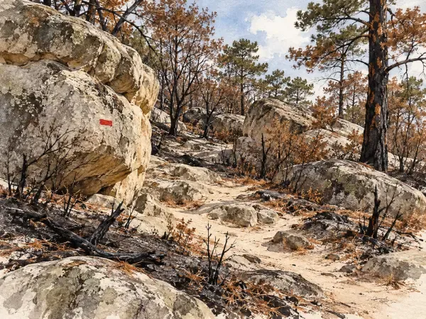 Illustration - Sentiers de la forêt de Fontainebleau