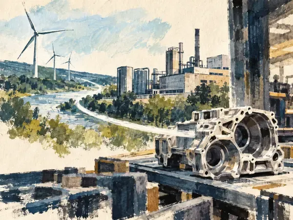 Illustration - Chaînes de production et décarbonation