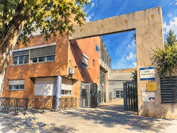 Illustration - Collège à Aubagne